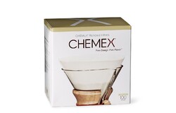 Фильтры бумажные Chemex FC-100 для кофеварки Chemex, круглые, 100 шт